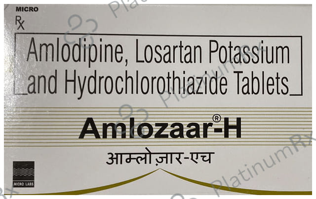 Amlozaar H 50/12.5mg Tablet 15s