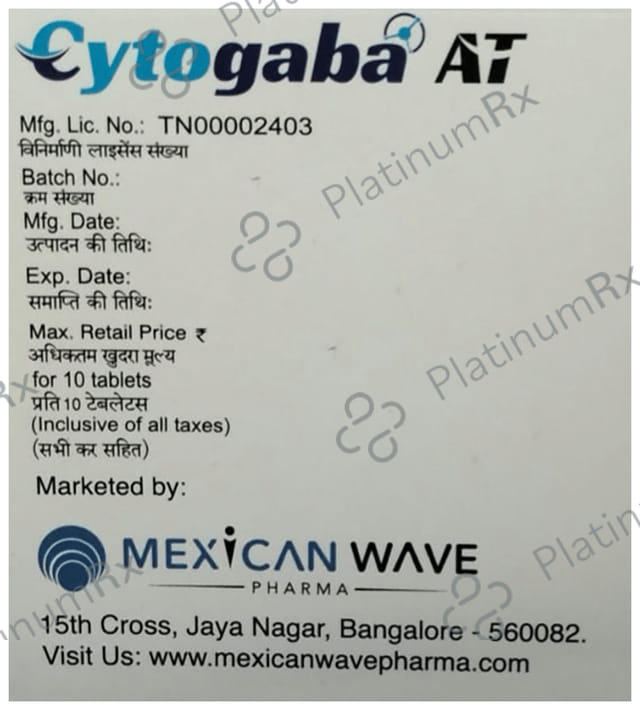 Cytogaba AT Tablet