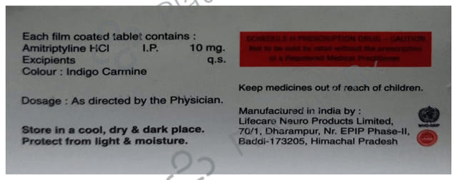 Triptysalt 10 Tablet