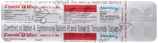 Exenta T 25/10mg Tablet 20s