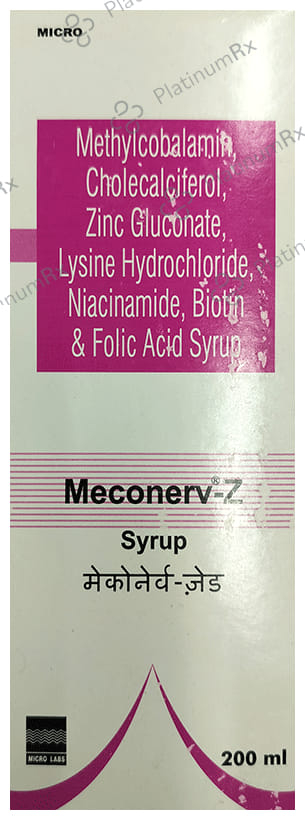 Meconerv Z Syrup 200ml