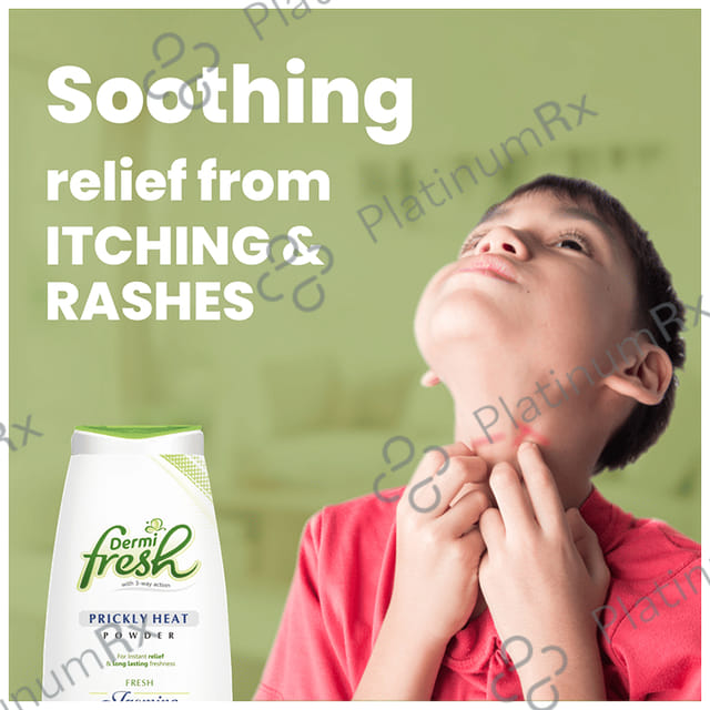 Dermifresh Prickly Heat Powder Fresh Jasmine