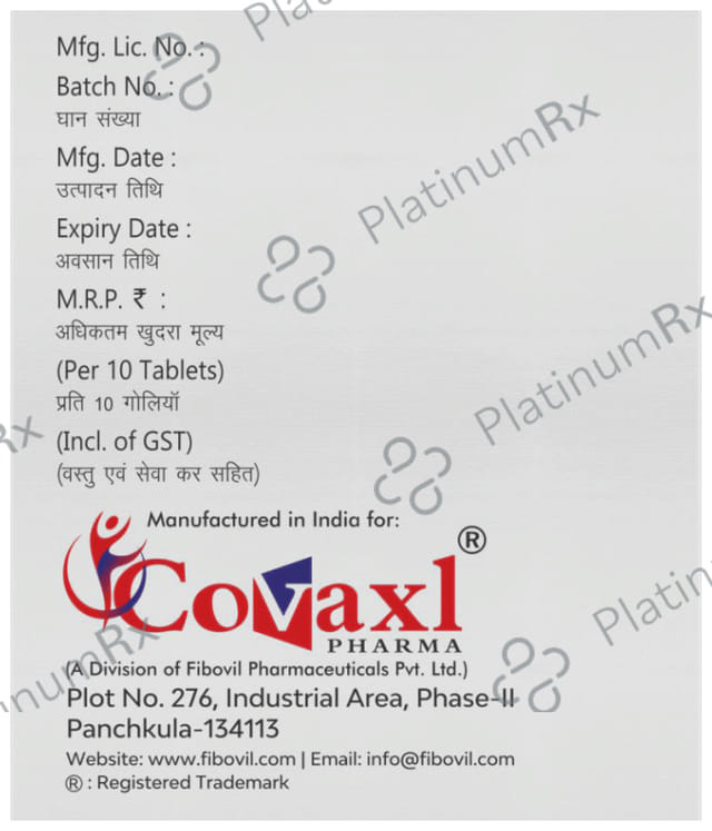 Vaxdox CV 200/125mg Tablet 10s