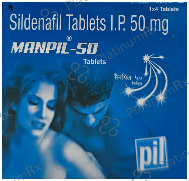 Manpil 50mg Tablet 4s