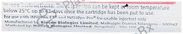 Insugen-N (100 IU/ml) (1*3ml Refill Cartridge / Injection)