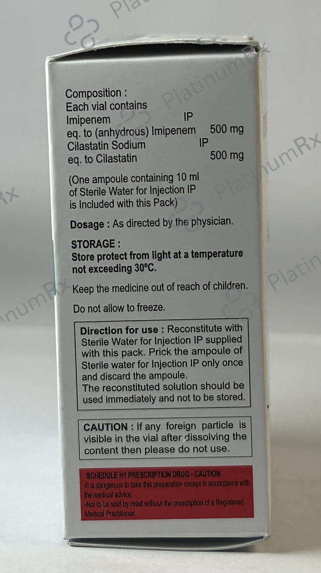 Imiphrine 500/500mg Injection 10ml