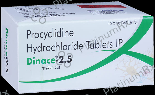 Dinace 2.5mg Tablet 10s