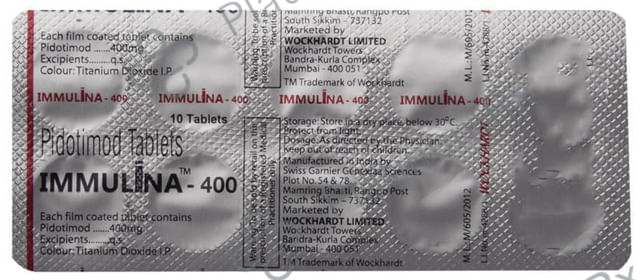 Immulina 400 Tablet