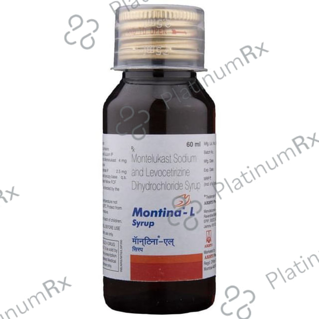 Montina L 2.5/4mg Syrup 30ml