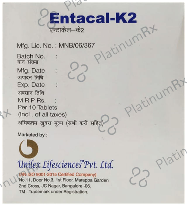 Entacal-K2 Tablet