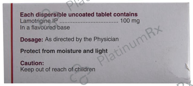 Lametec DT 100mg Tablet 10s