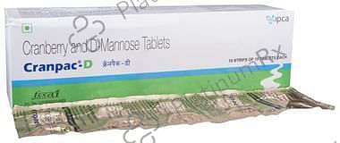 Cranpac D 600/300mg Tablet 10s