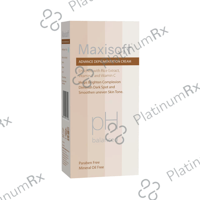 Maxisoft PH Balanced Advance Depigmentation Cream (50gm Each) 1 Tube