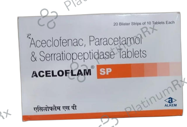 Aceloflam SP 100/300/10mg Tablet 10s