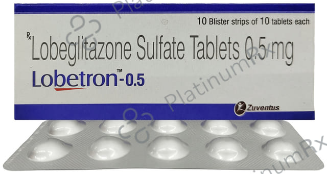 Lobetron 0.5mg Tablet 10s