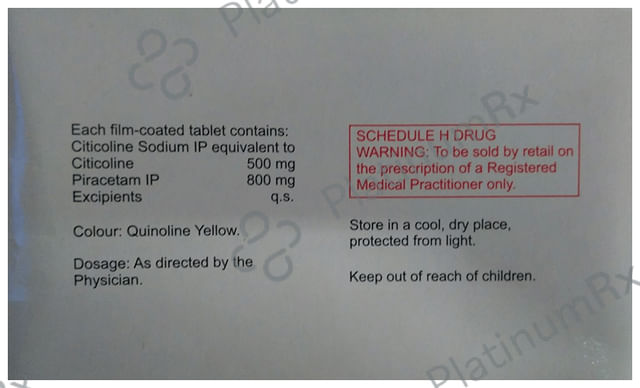Ceham P 500/800mg Tablet 10s