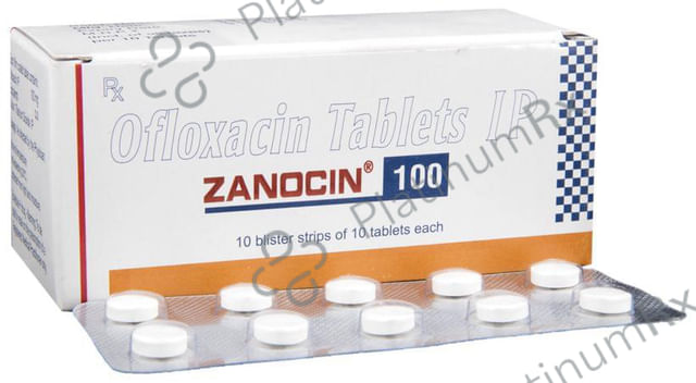 Zanocin 100mg Tablet 10s