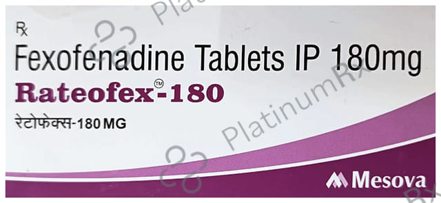 Rateofex 180mg Tablet