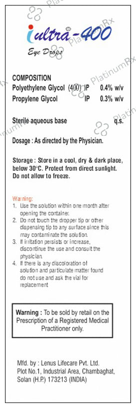 Iultra 400 Eye Drop