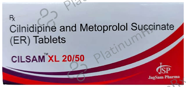 Cilsam XL 20/50mg Tablet 10s