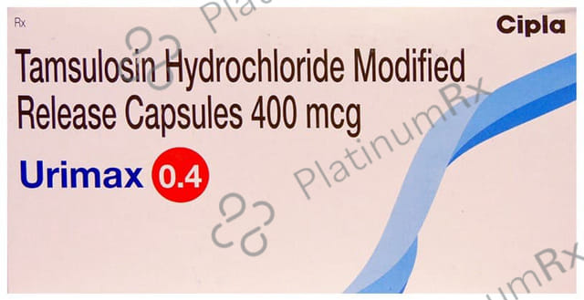 Urimax 0.4mg MR Capsule 20s