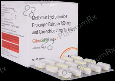 Glimisave Max 2/750mg PR Tablet 15s