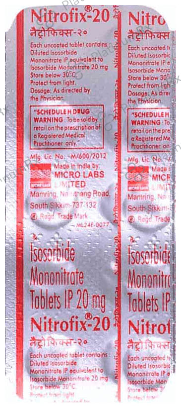 Nitrofix 20 Tablet