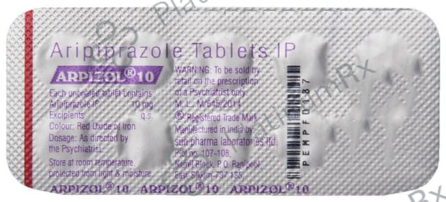 Arpizol 10mg Tablet 10s