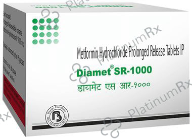 Diamet 1000mg Tablet SR