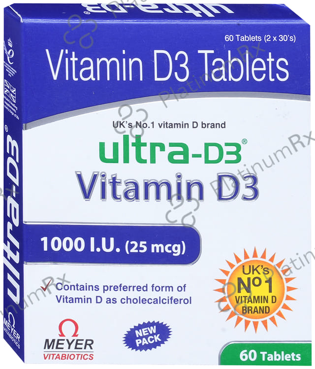 Ultra D3 1K Tablet 30s