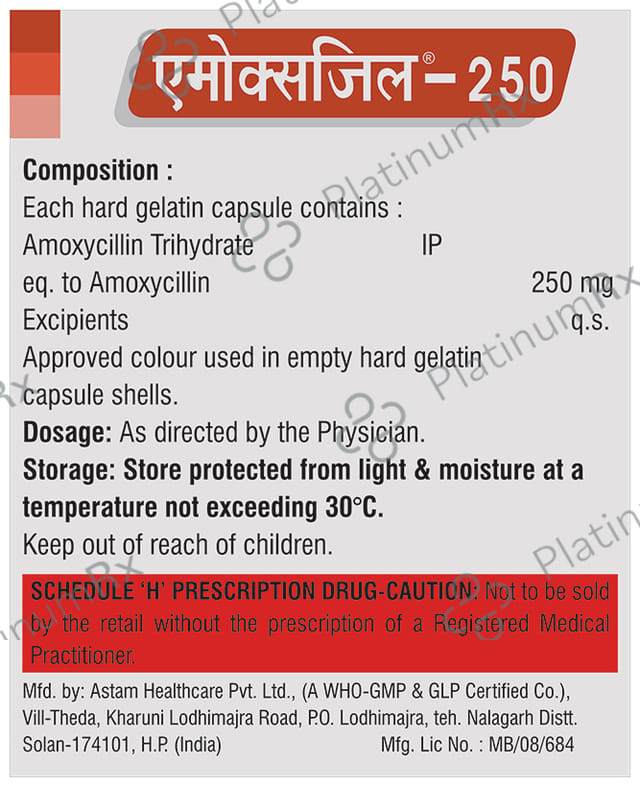 Amoxzyl 250mg Tablet 10s