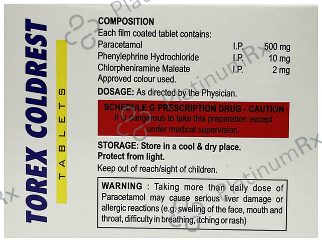 Torex Coldrest Tablet
