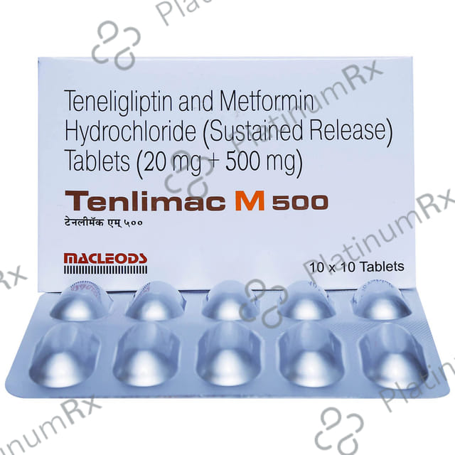 Tenlimac M 500/20mg Tablet 10s
