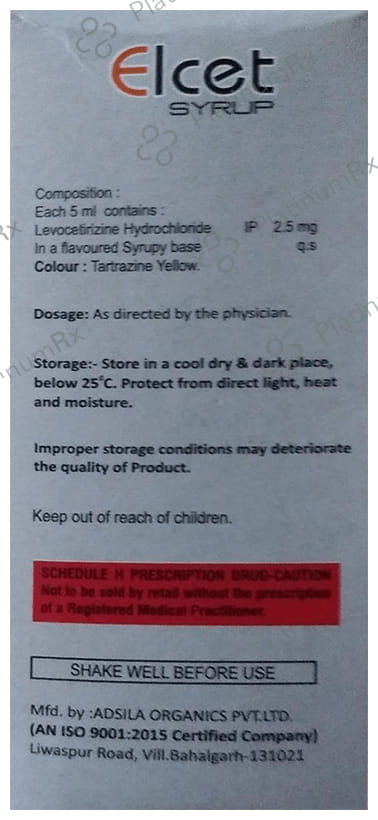 Elcet Syrup