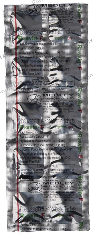 Rosvin F 145/10mg Tablet 10s