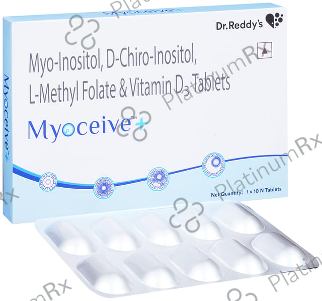 Myoceive Plus Chewable Tablet 10s