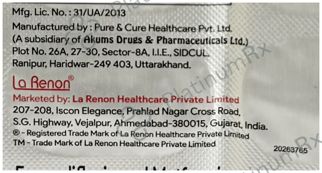 Empashield M 25/1000mg Tablet 10s