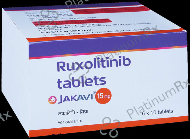 Jakavi 15mg Tablet 10 Tablet