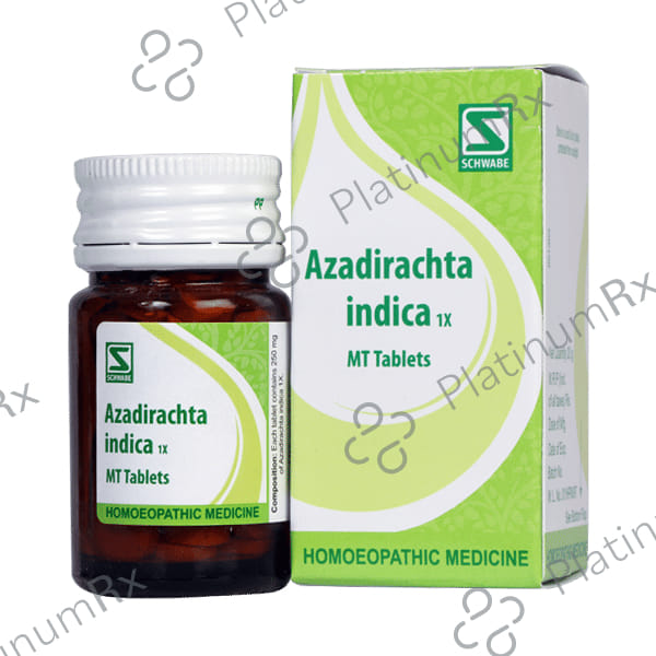 Dr Willmar Schwabe India Azadirachta Indica Tablet 1X