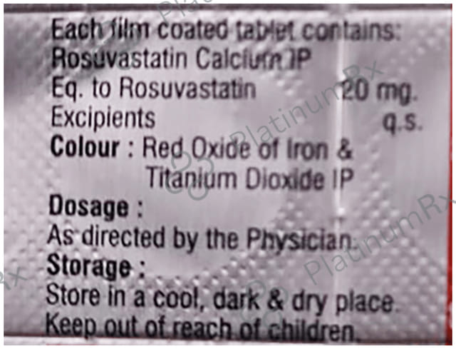 Rosubiz 20mg Tablet 10s