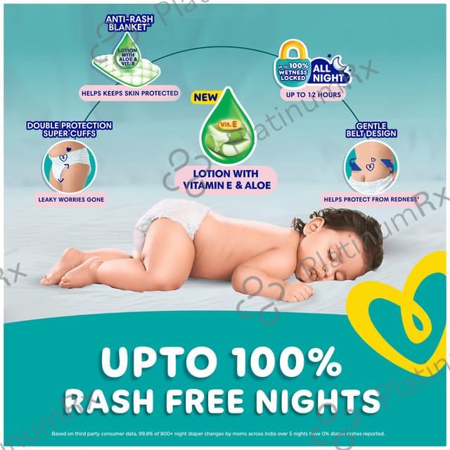 Pampers All-Round Protection Anti Rash Blanket XXL