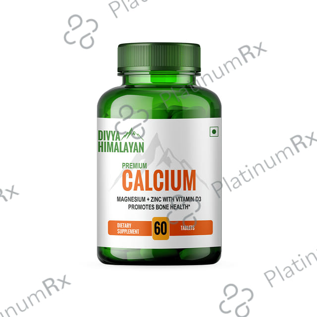 Divya Himalayan Premium Calcium Tablet 60s