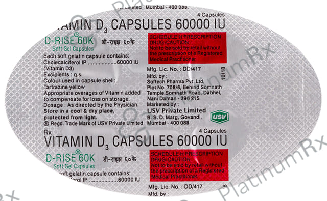 D Rise 60K Capsule 4s