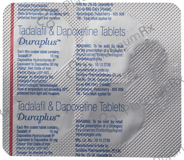 Duraplus 40mg Tablet 4s