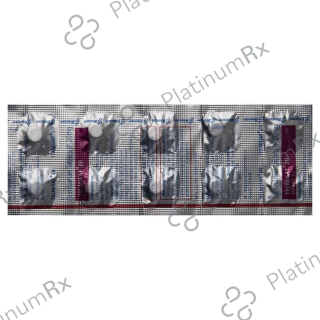 Telmisat 20 Tablet 10s