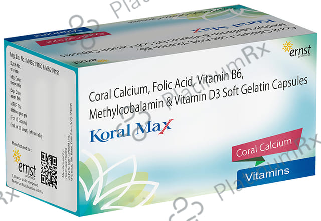 Koral Max Soft Gelatin Capsule