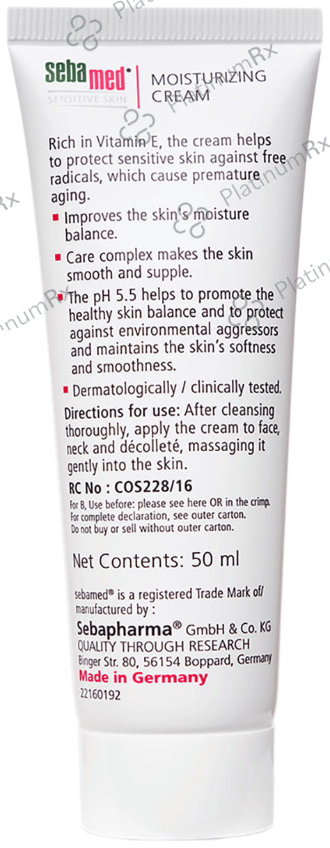 Sebamed Moisturizing Cream 50ml