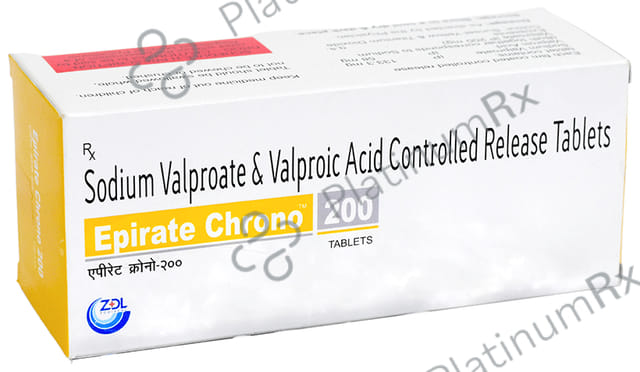 Epirate Chrono 200mg Tablet CR 10s