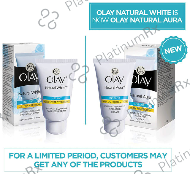 Olay Natural Aura Cream Instant 40gm