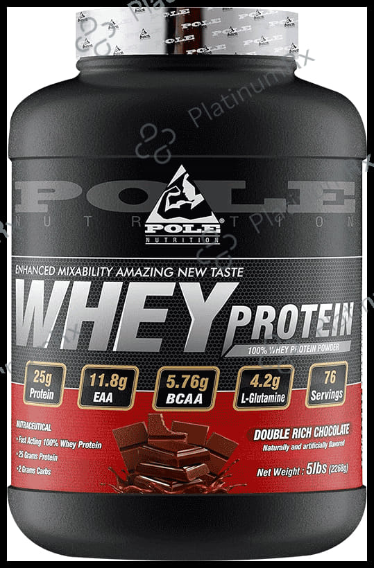 Pole Nutrition Whey Protein Powder Double Rich Chocolate
